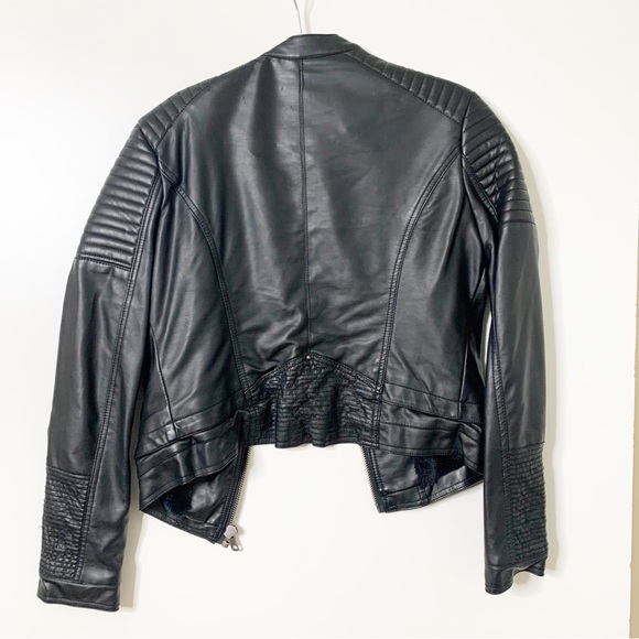 Ci Sono faux leather bomber jacket size small - Picture 2 of 5